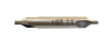 Broca Centro Hss (Din-333-a) 2,5mm x 6,30mm. (Bc8)