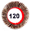 Roda De Lixa Grão 120 X 30mm  Uso Em Furadeira. (Ftr3205)