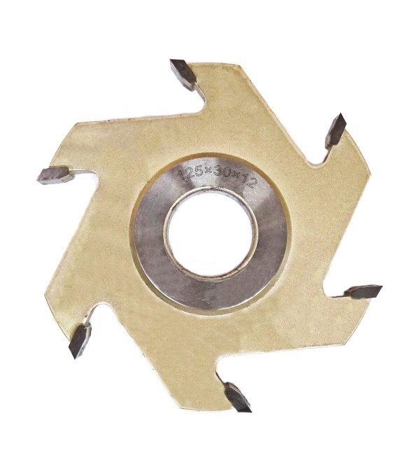 Fresa Reta 125x12x30mm Z6. (Ftr475)