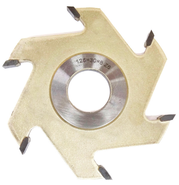 Fresa Reta 125x8,0x30mm Z6. (Ftr479)