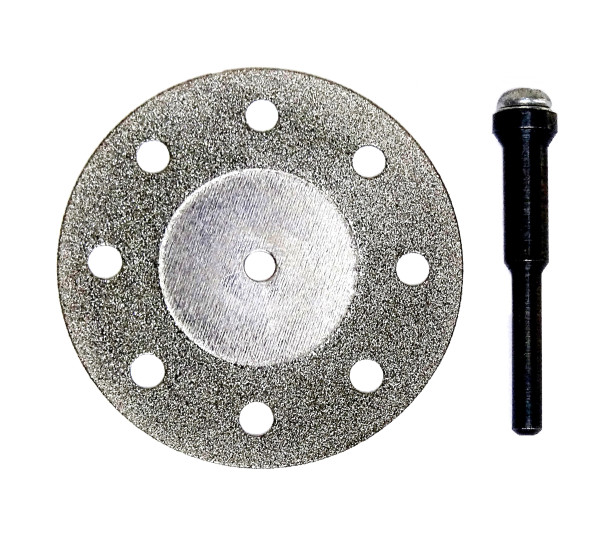 Disco Diamantado Vazado Ø40mm + Suporte Reforçado.(ftr1545) 