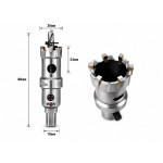 Serra Copo Tct C/ Widia Metal Duro Carboneto de Tungstênio Ø20mm. (Ftr2836)