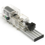 Mini Torno Mecanico Com Adaptador De Energia. (Ftr1535)