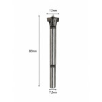 Broca Forstner Ø12mm. (Ftr3361)