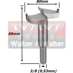 Broca Forstner Ø80mm. (Ftr320)
