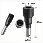 Porta Pinça Haste Paralela 12,7mm (1/2) X 82mm X 12mm Haste. (Ftr3578)
