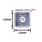 Lamina Intercambiável P/ Dobra de Acm 12mm X 2,0mm X 1,5mm X (35°). (Ftr3295)