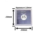 Lamina Intercambiável P/ Desbaste 14mm X 14mm X 2,0mm. (Ftr3422)