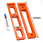 Gabarito Para Dobradiça Invisível 223mm. (Ftr3607)