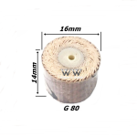 Roda De Lixa (Grão 80) 16mm X 14mm. (Ftr3452)