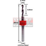 Broca Pcb 2,7mm. (FTR0700)
