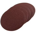 Jogo (5 Peças) Lixa 4" Com Velcro, Para Lixadeira Pneumática. (Ftr104) 