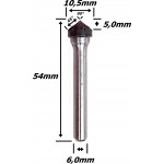 Escariador Metal Duro Ø10,5mm (90º). (Ftr1065)