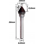 Escariador Metal Duro Ø10mm (60º). (Ftr279) 