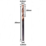 Fresa Helicoidal 4,0mm (Hrc55) (2c) X 20mm X 50mm X 4,0mm. (Ftr1526)