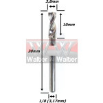 Broca Pcb 3,8mm. (Ftr779)