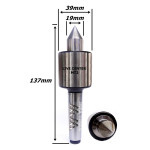 Ponta Rotativa Copiador Cm2 Contra Ponta Para Torno. (Ftr3558)