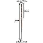 Fresa Down Cut 3,17mm (2c) X 32mm Corte X 3,17mm. (Ftr7020)