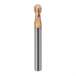 Fresa Esférica Ø12mm (R 6,0mm) X (Hrc55) X (4c) X 45mm x 100 mm total 12mm haste (Ftr27710)
