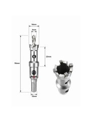Serra Copo Tct C/ Widia Metal Duro Carboneto de Tungstênio Ø14mm. (Ftr3620)