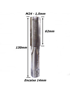 Macho Manual Hss Ø24mm X 1,5mm. (Ftr3566)