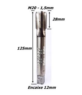 Macho Manual Hss Ø20mm X 1,5mm. (Ftr3565)
